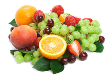 Still-life of fresh fruit