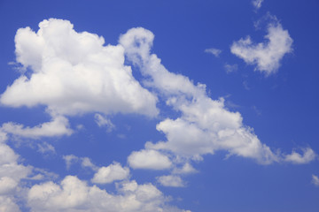 青空と白い雲