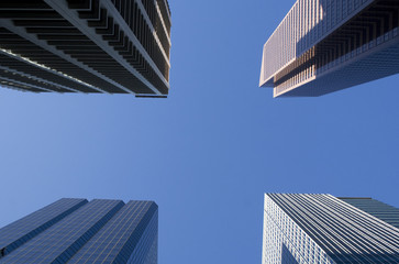 Naklejka premium Skyscrapers