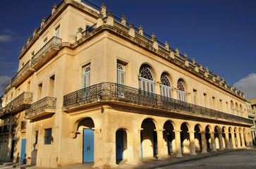 Old havana colonial building