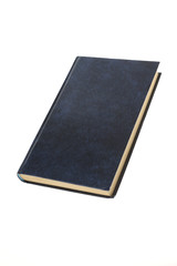 Closed Old Book Isolated on White