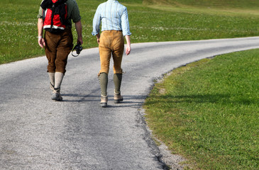 Wandern in den bayerischen Bergen