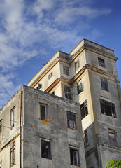 Shabby building in Old Havana