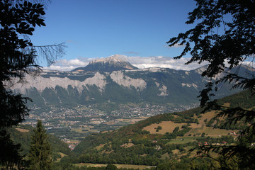 Vallée et Chartreuse vues depuis le balcon de Belledonne