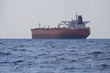 Red tanker