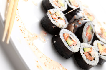 traditional japanese sushi
