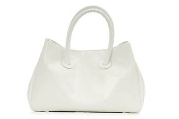 Woman bag isolated on the white background