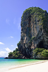 Fototapeta premium Rai Lay beach, south of Thailand