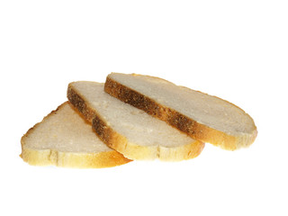 sliced white bread