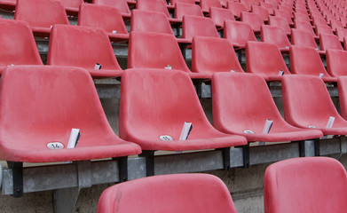 Fototapeta premium Sitzplatz, Tribüne, Sportarena