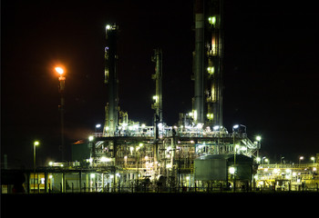 petrochemical industry night