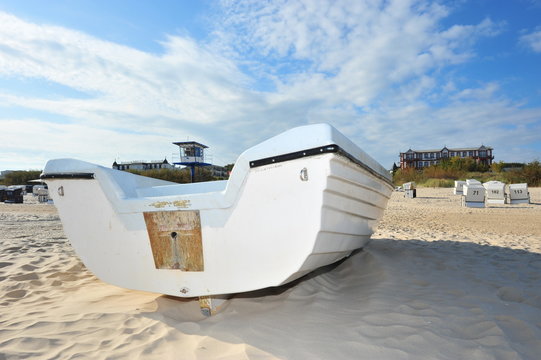 Morgend am Strand