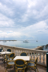 amazing sea view at restaurant