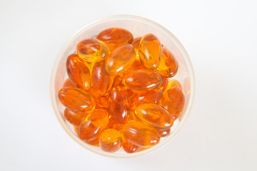Cod liver oil capsules 002