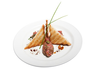 meatballs and toasts