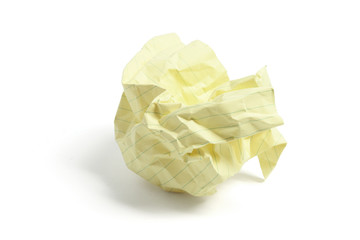 Crumpled Paper Ball