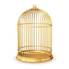 golden birdcage