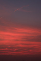 夕暮れ