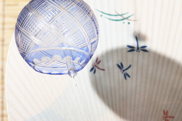 風鈴とうちわとスダレ