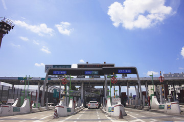 高速道路のゲート