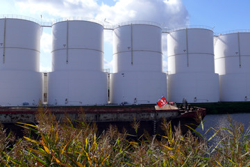 Obraz premium große Silos