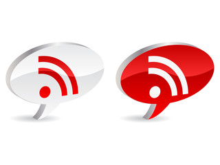 rss icon vector illustration