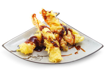 Japanese Cuisine - Tempura Shrimps