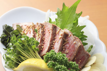 牛肉のたたき