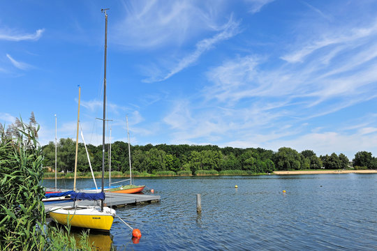 Allerpark mit Allersee in Wolfsburg