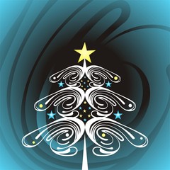 Obraz premium Christmas tree