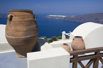 Santorini roof