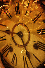 歯車と時計