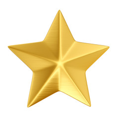 gold star isolated