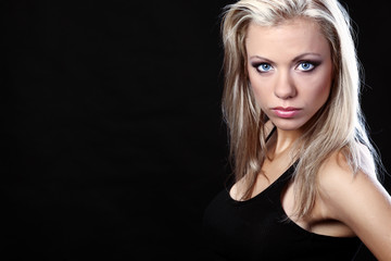 Fototapeta premium Attractive young fashion model