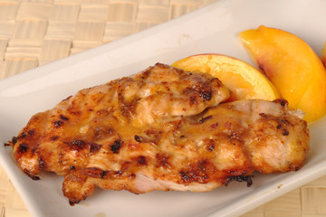 Chicken breast with apricot