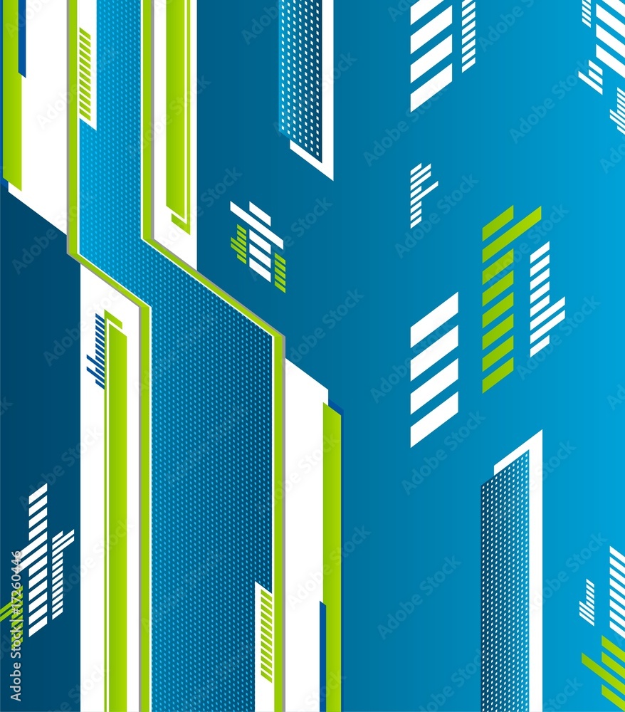 Poster abstract futuristic design. can use as background.
