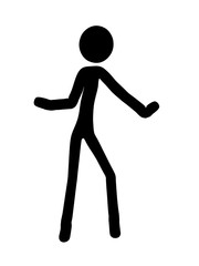 Stickman Illustration Silhouette