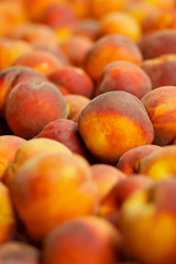 Pile of peaches