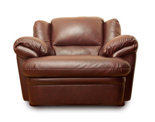 Leather armchair