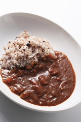 雑穀米のハヤシライス