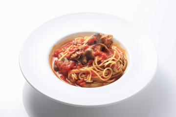 トマトソーススパゲティ