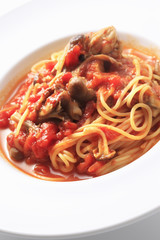 トマトソーススパゲティ