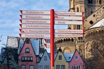 Köln Altstadt, Wegzeiger © Foustontene