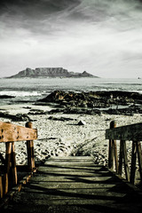 classic photo of table mountain