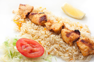 Chicken en brochette