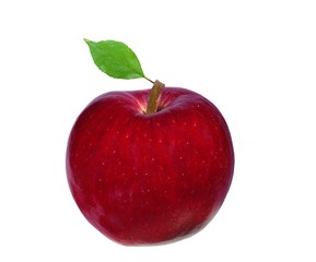 red apple