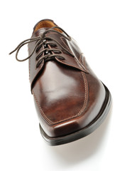 shoe a brown leather