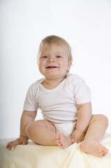 baby sitzend