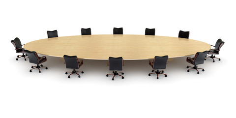 chairs around the table