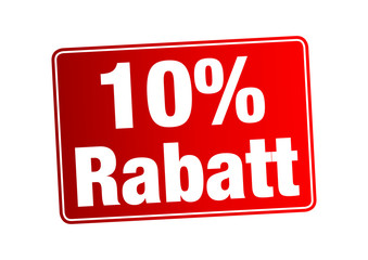 10 % Rabatt